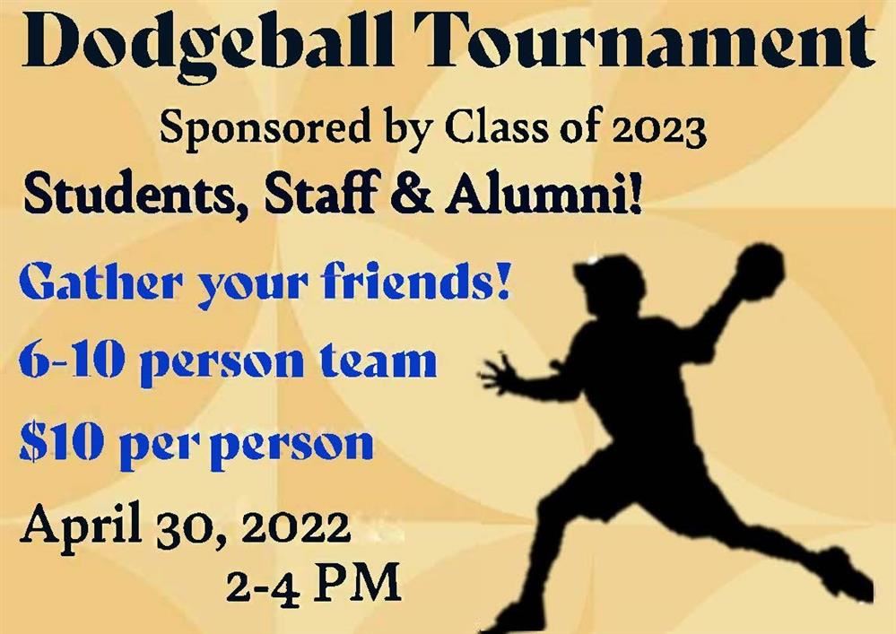 Dodgeball Fundraiser 03/09/2022